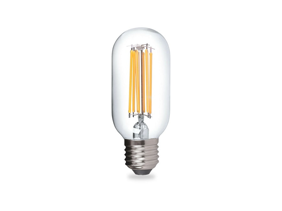 Lampadina LED filamento attacco E27 tubolare 8W 1055 lumen resa 81W Lampadina LED filamento attacco E27 tubolare 8W 1055 lumen resa 81W